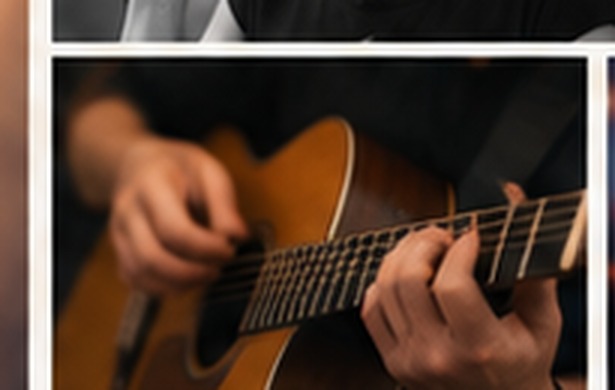 Gitara podczas koncertu